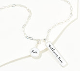 Vintage Sparrow 3-in-1 Convertible Jewelry with 2 Faith Pendants